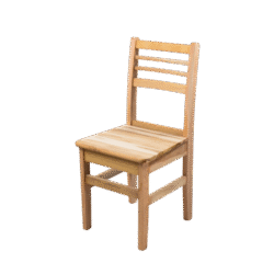 CADEIRA INCLINADA 90CM PRIME/CLASSIC MADEIRA ASSENTO PAINEL LISO CRU S/VERNIZ
