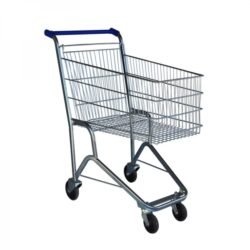 CARRINHO SIMPLES 90 LITROS LEVE GALVANIZADO