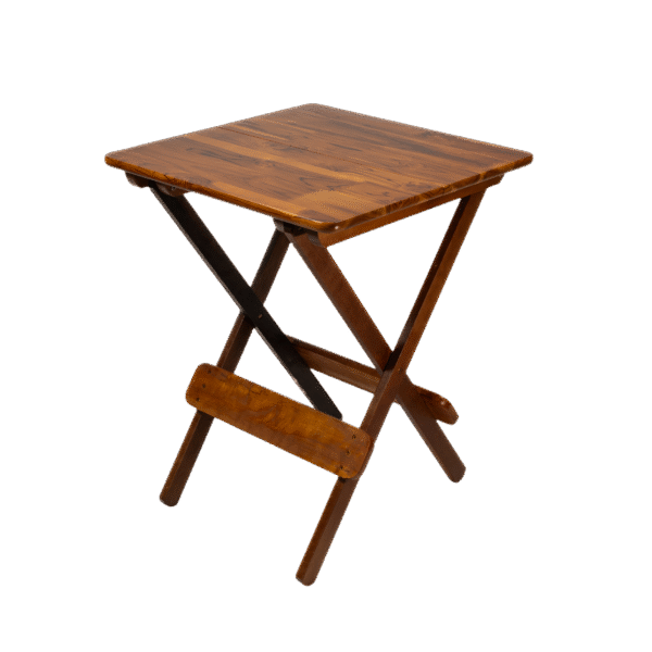 MESA DOBRÁVEL 2 PARTES 60X60 MADEIRA
