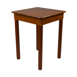 MESA DE MADEIRA FIXA 60×60