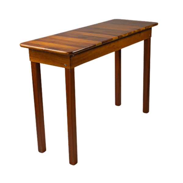 MESA DE MADEIRA FIXA 43x120 BORDA FINA