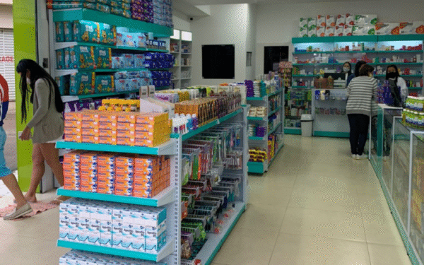 PONTA DE GÔNDOLA FARMA 1,30M CHAPA (PD./20)