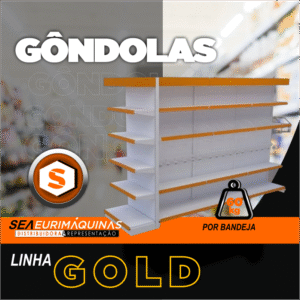 GÔNDOLA GOLD CENTRAL PRETO