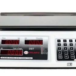 BALANÇA COMPUTADORA DUPLA ESCALA C/BATERIA CAP. MAX. 3/6KGCAP. MIN. 20G - DIV. 1/2G COM SAIDA SERIAL P/PC (DST-6-DM-B)DIMENSÃO DO PRATO 363X274MM - 110/240V